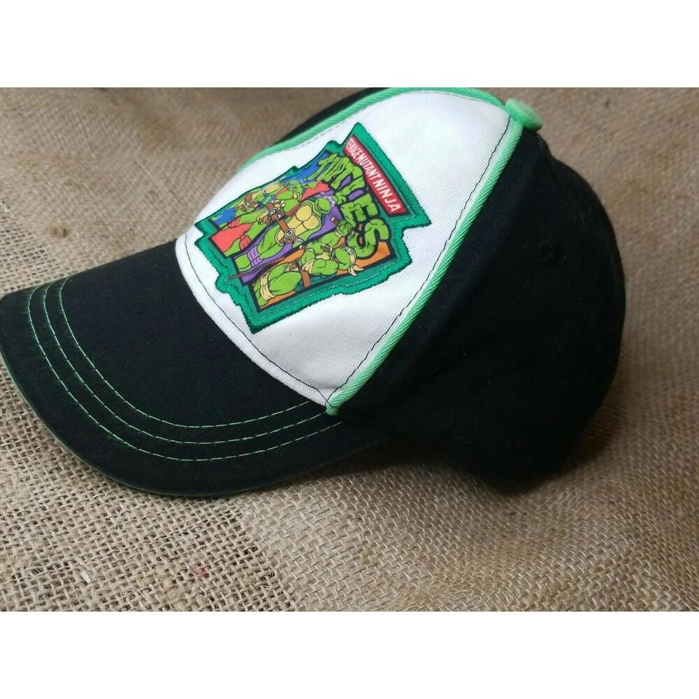 Teenage Mutant Ninja Turtles Kids Ball Cap Hook/Loop Close Cotton 2015 EUC - Picture 2 of 7